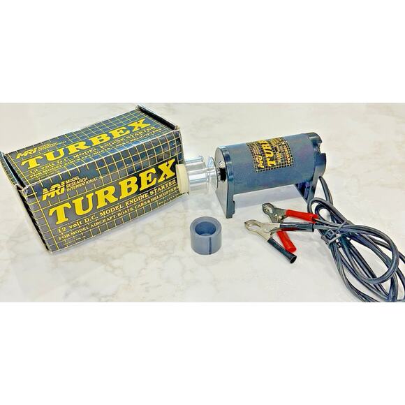 MRI Turbex 12 Volt D.C. Remote Controlled R/C Model Engine Starter Aircraft Car